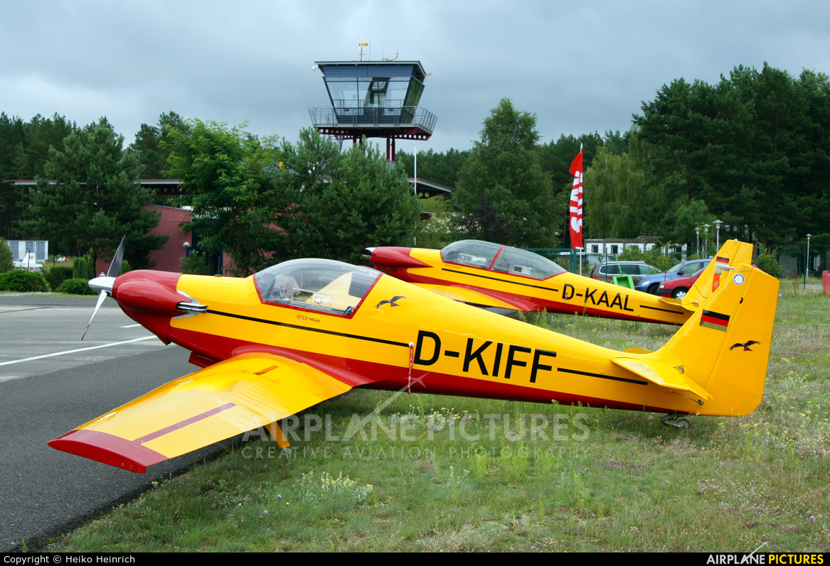 Private D-KIFF aircraft at Eisenhuttenstadt Airport