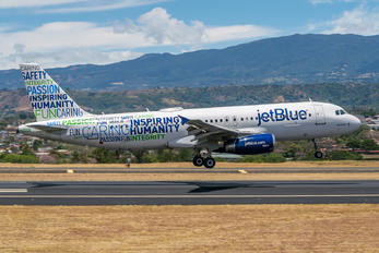 N598JB - JetBlue Airways Airbus A320