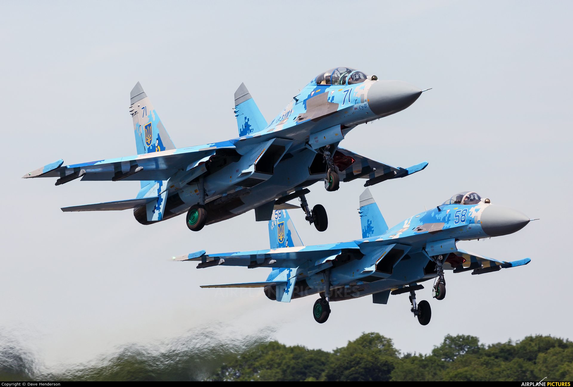 Ukraine - Air Force 71 aircraft at Fairford