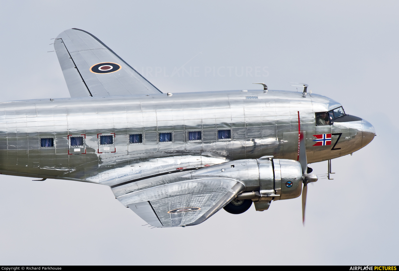 Dakota Norway LN-WND aircraft at Duxford