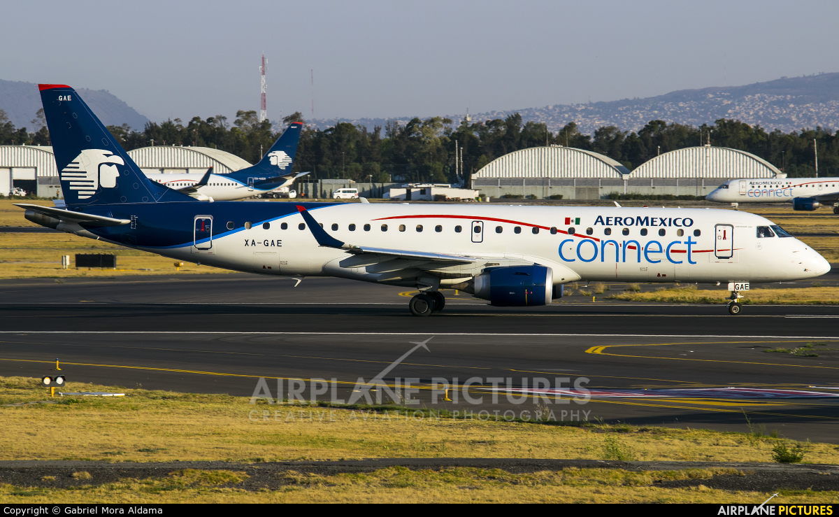 Aeromexico Connect XA-GAE aircraft at Mexico City - Licenciado Benito Juarez Intl