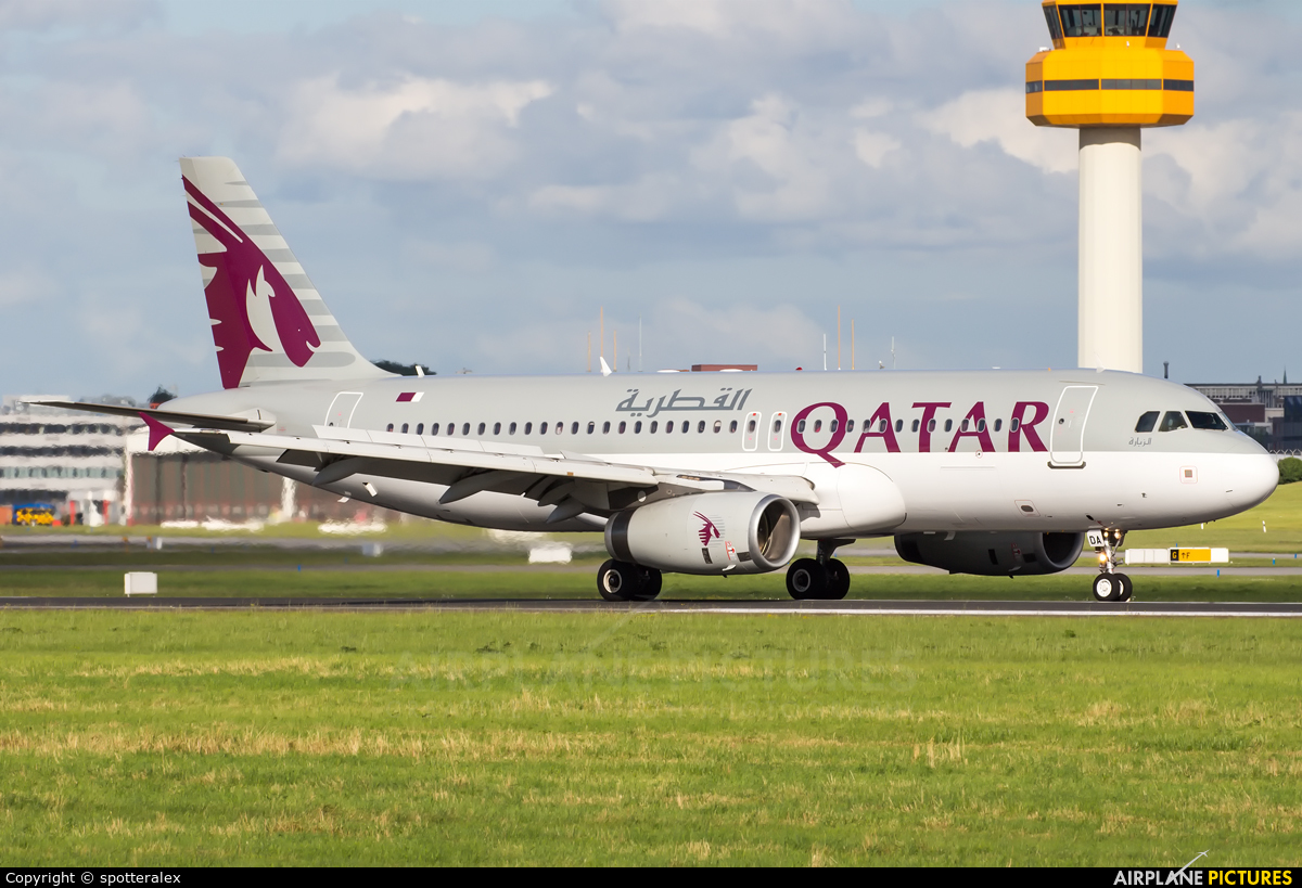 Qatar Airways A7-ADA aircraft at Hamburg - Fuhlsbüttel