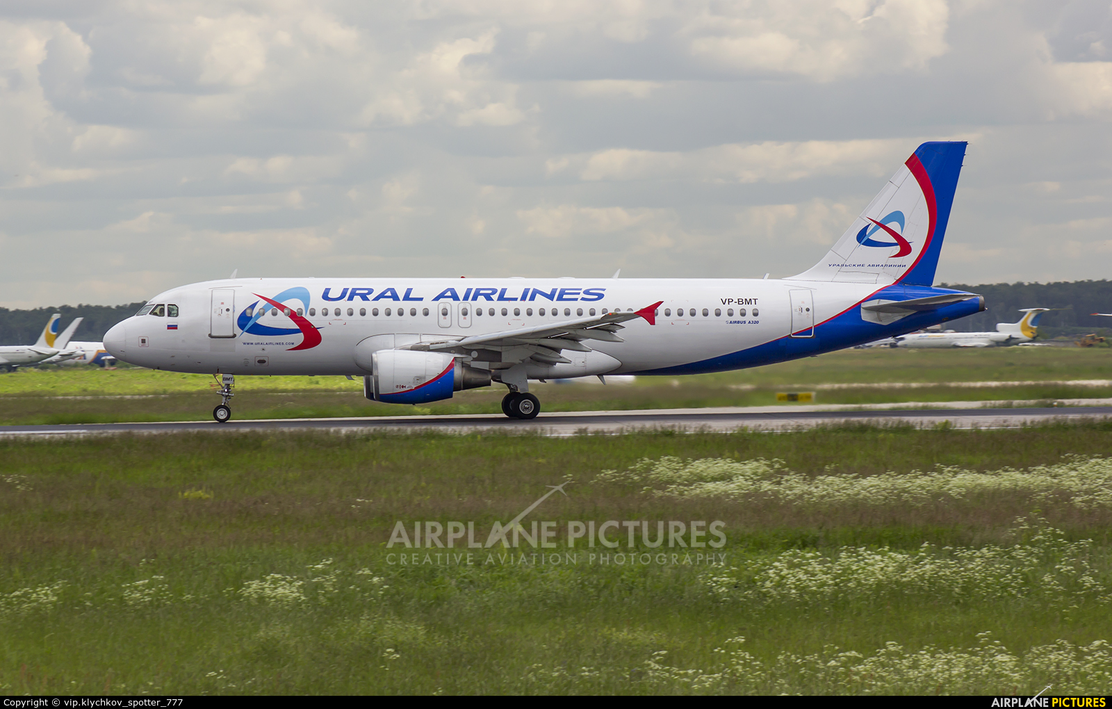 Ural Airlines VP-BMT aircraft at Moscow - Domodedovo