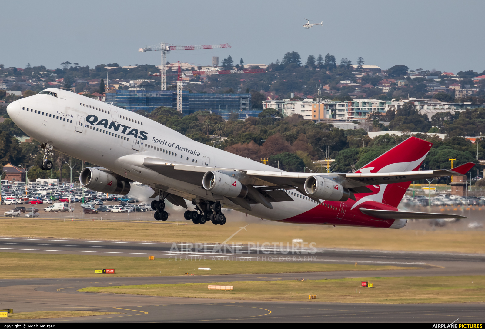 QANTAS VH-OJM aircraft at Sydney - Kingsford Smith Intl, NSW