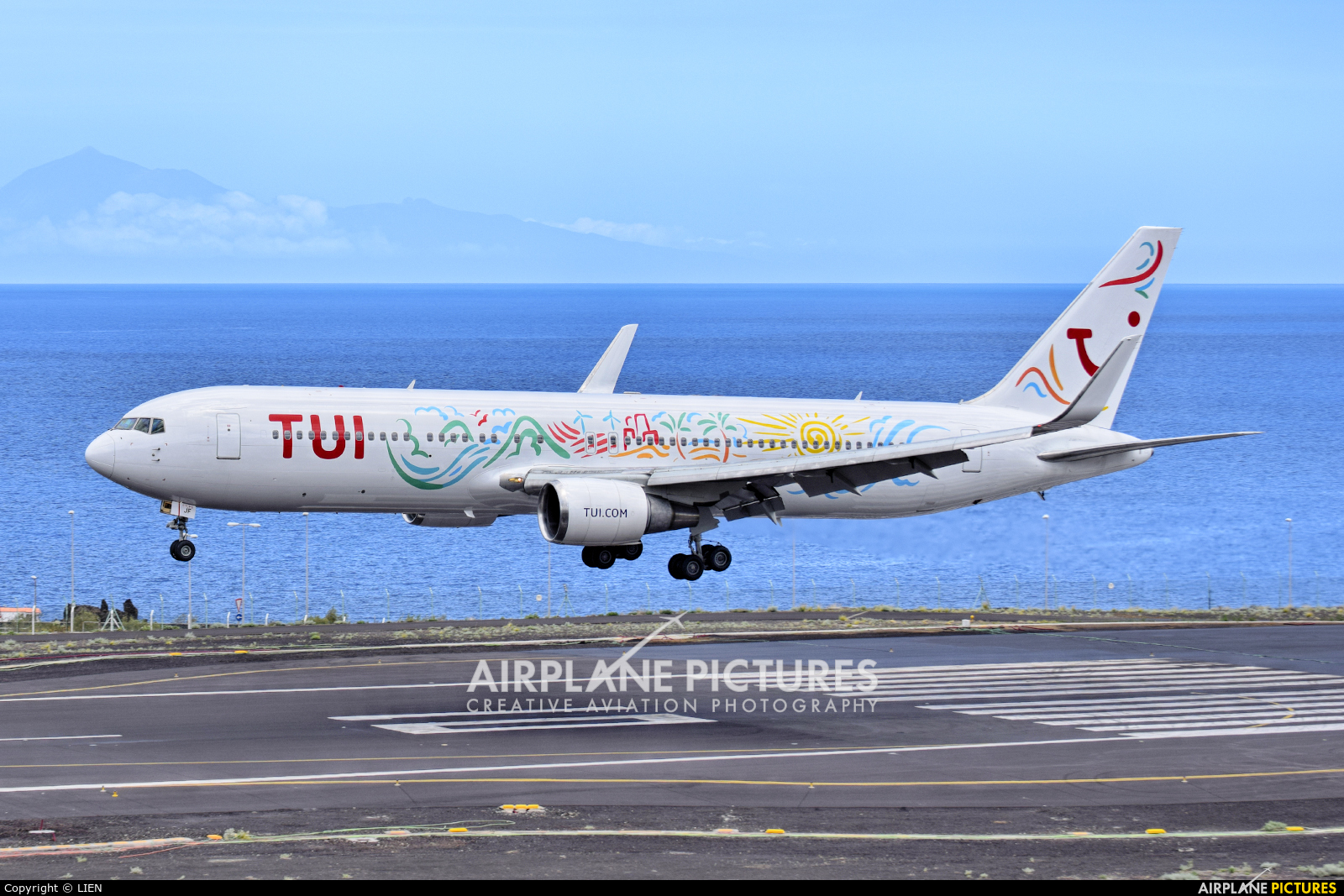 TUI Airlines Netherlands HB-JJF aircraft at Santa Cruz de La Palma