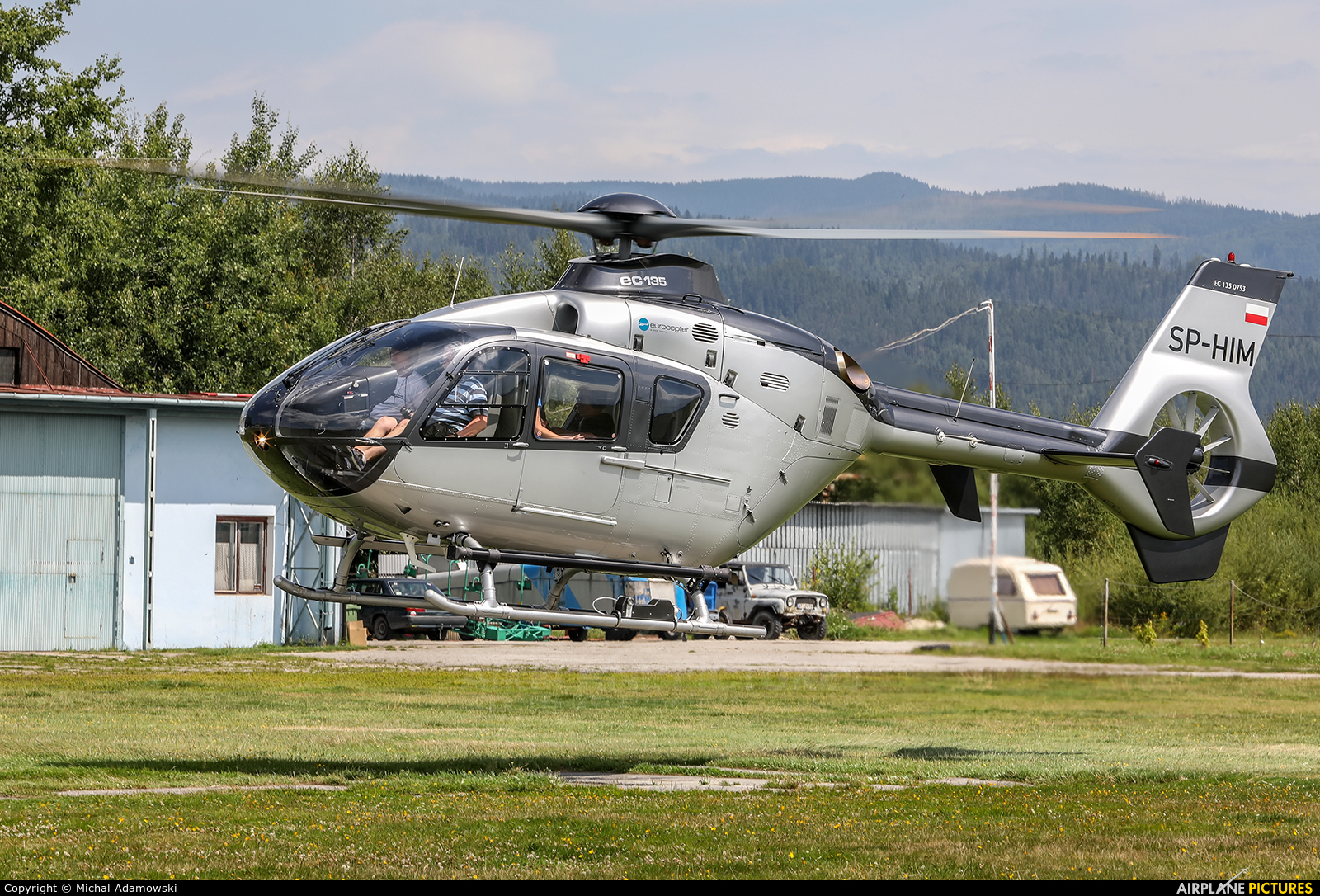 Private SP-HIM aircraft at Nowy Targ