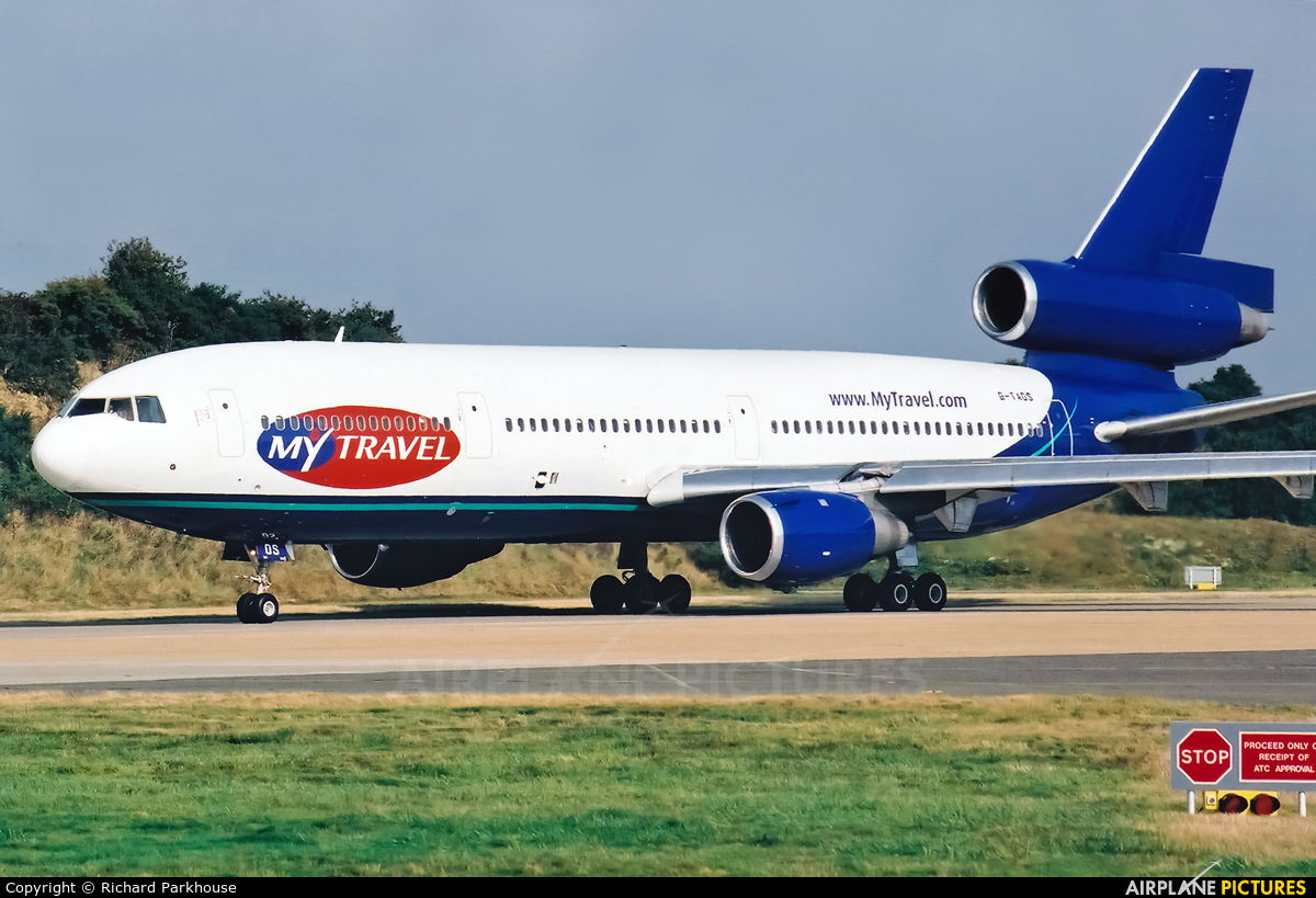 MyTravel Airways G-TAOS aircraft at London - Gatwick