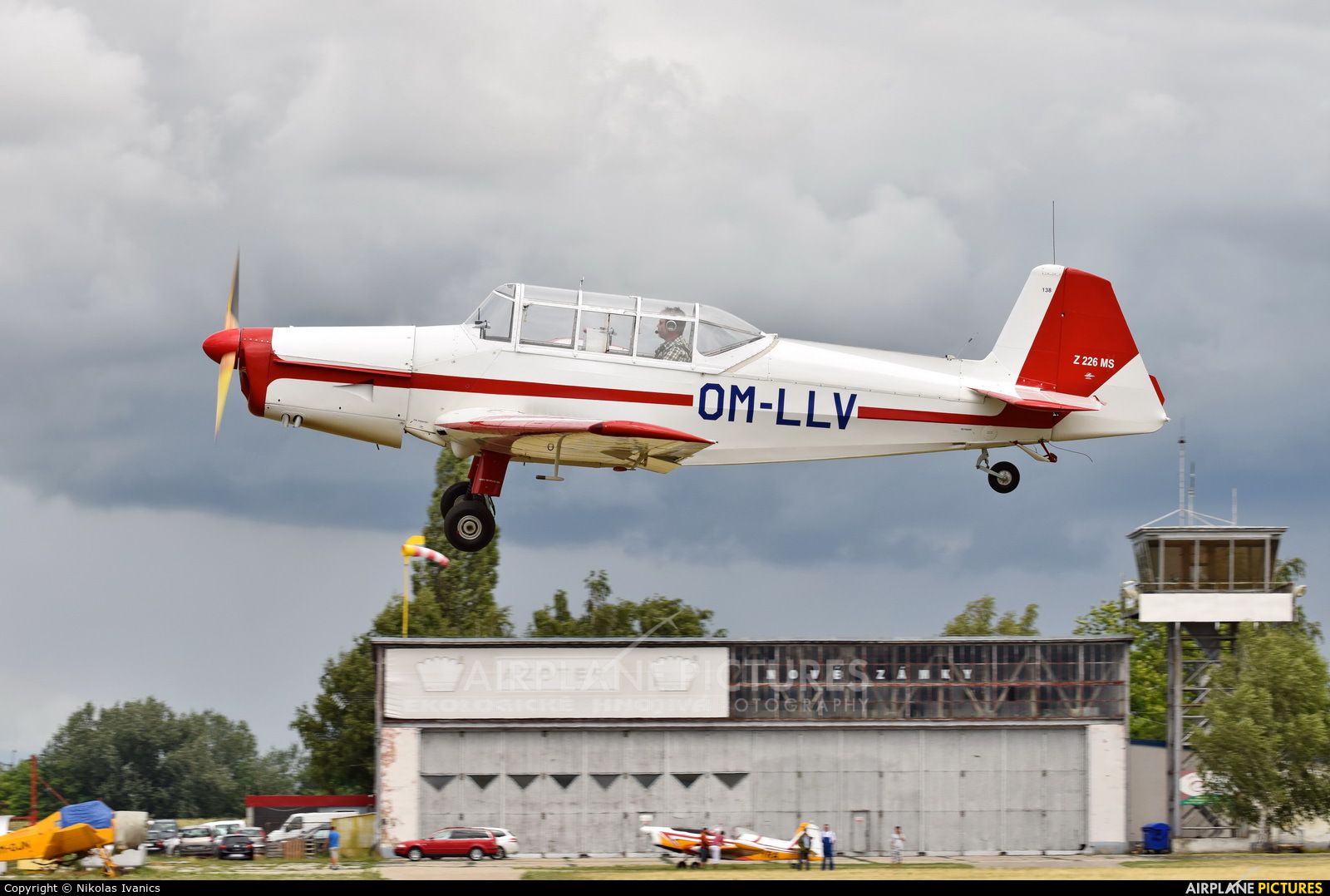 Aeroklub Trnava OM-LLV aircraft at Nové Zámky