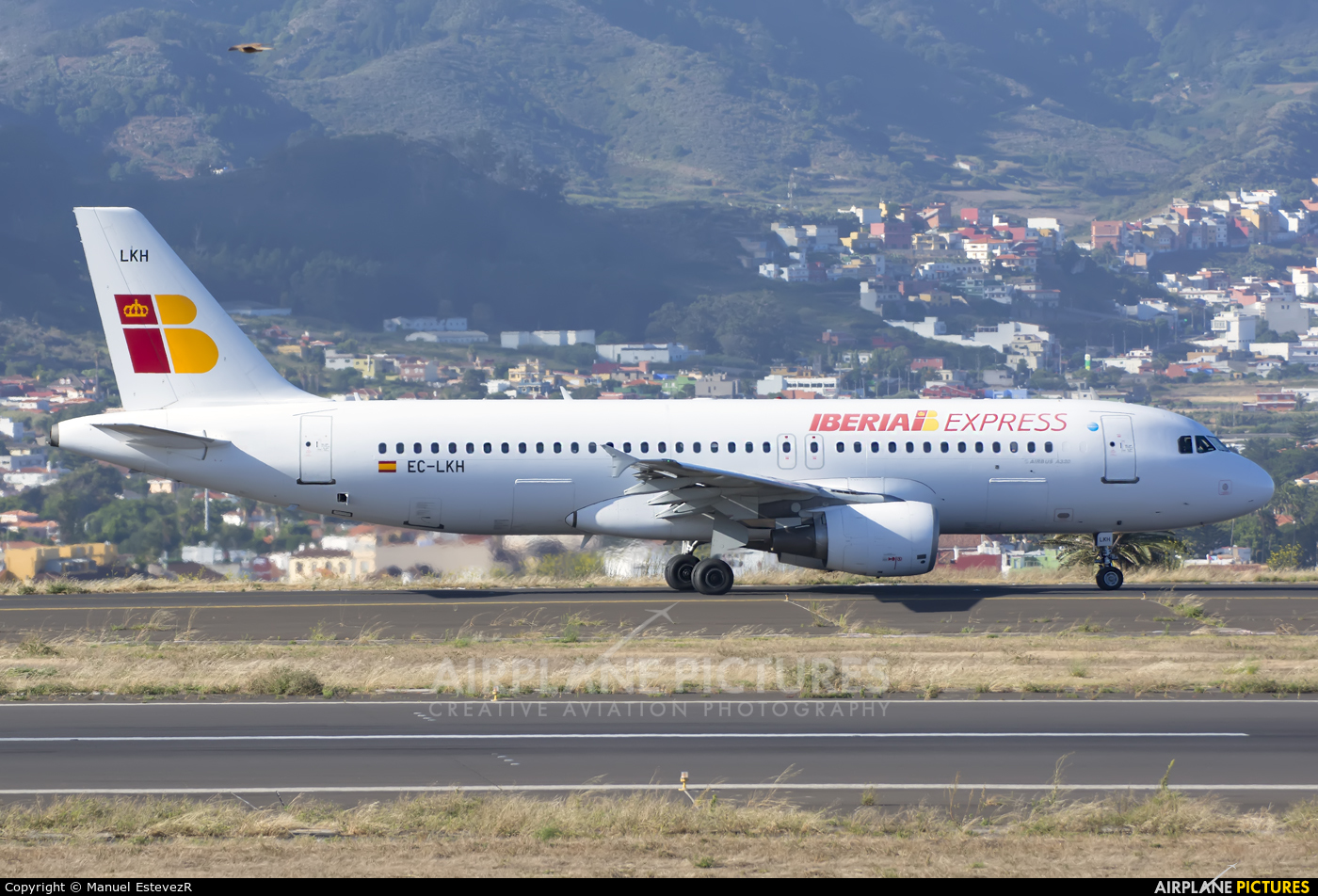 Iberia Express EC-LKH aircraft at Tenerife Norte - Los Rodeos
