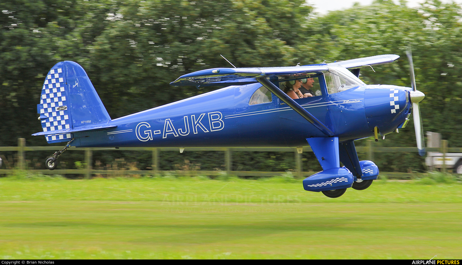 Private G-AJKB aircraft at Stoke Golding