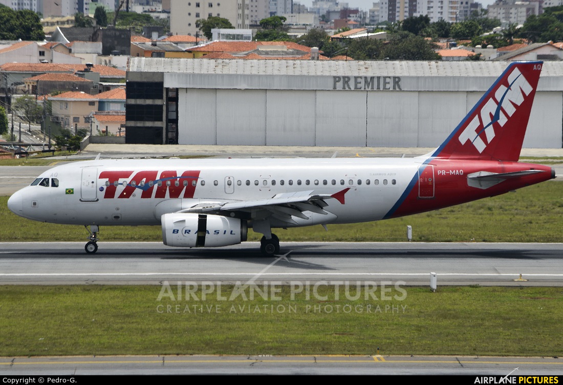 TAM PR-MAQ aircraft at São Paulo - Congonhas