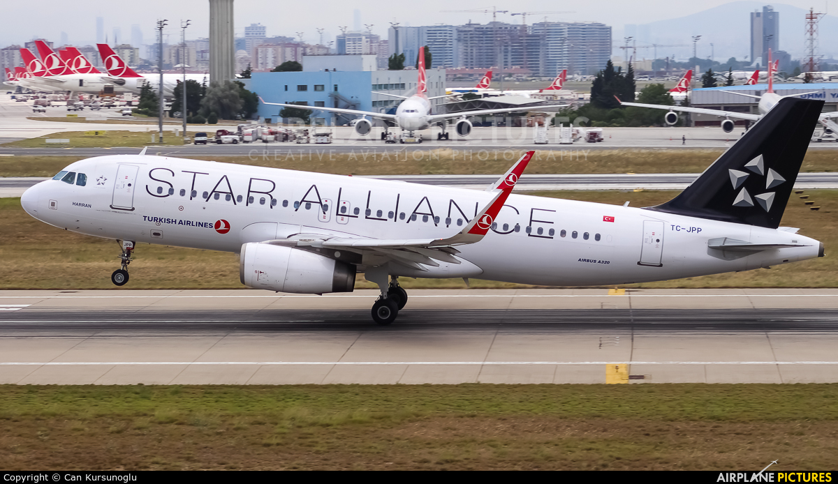 Turkish Airlines TC-JPP aircraft at Istanbul - Ataturk