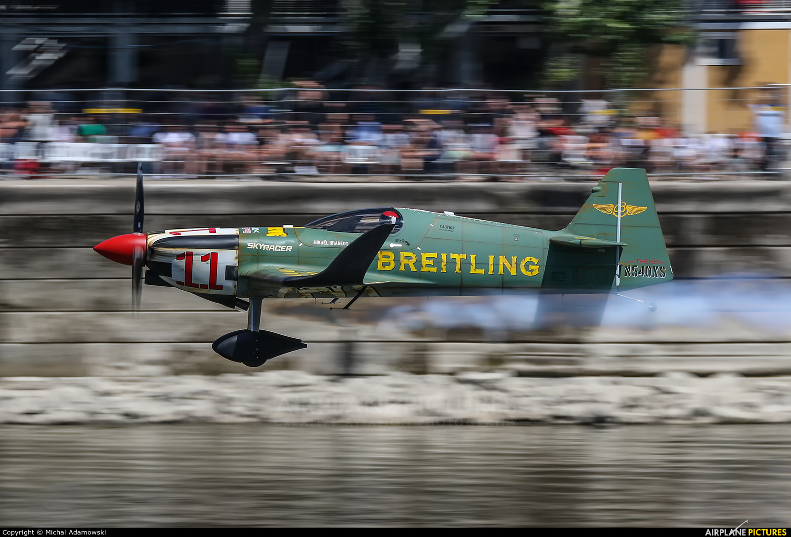 Breitling Devils N540XS aircraft at Off Airport - Hungary