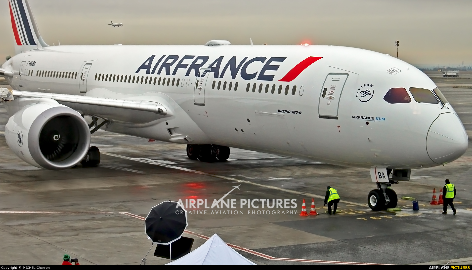 Air France F-HRBA aircraft at Paris - Charles de Gaulle