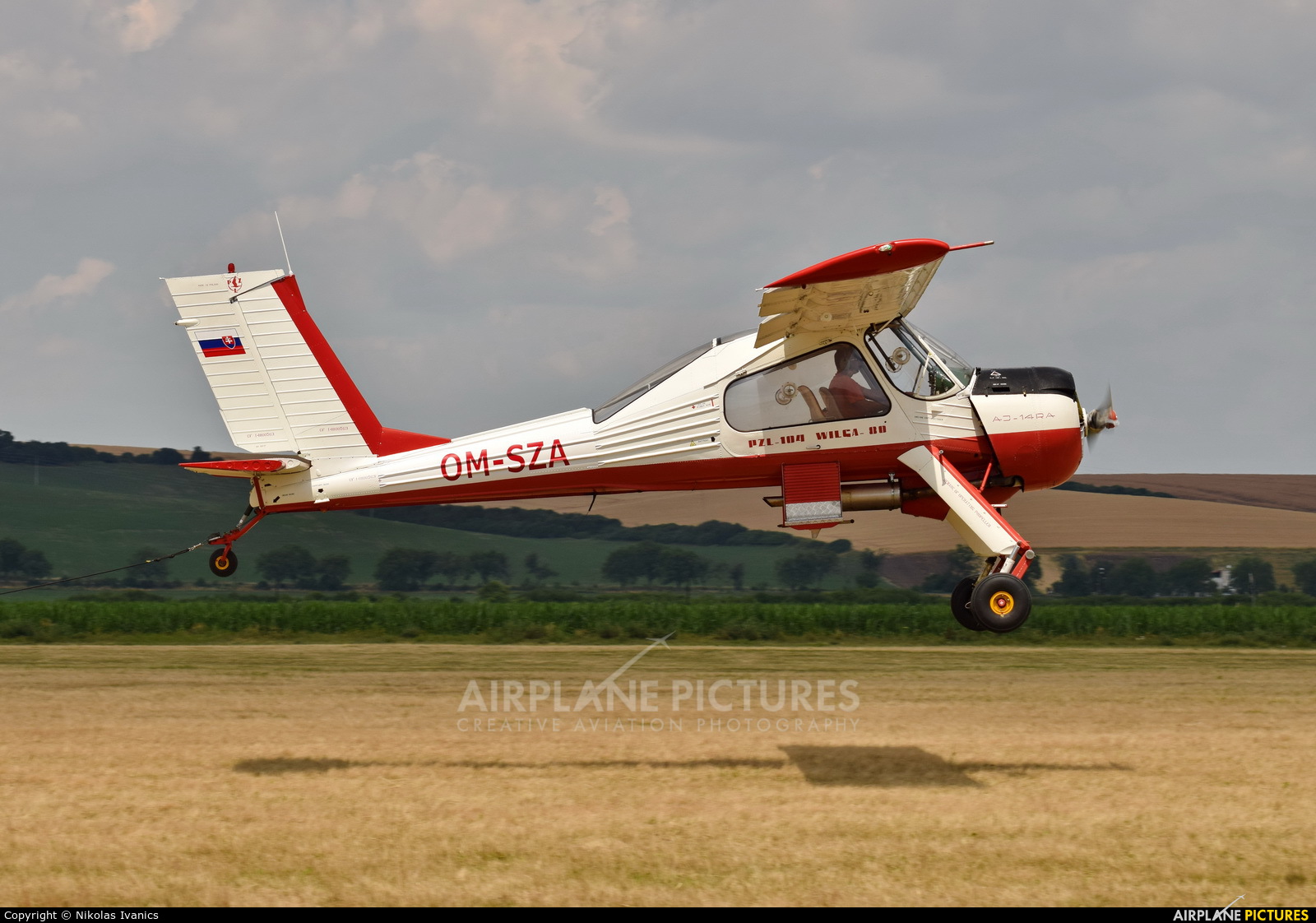 Private OM-SZA aircraft at Partizanske