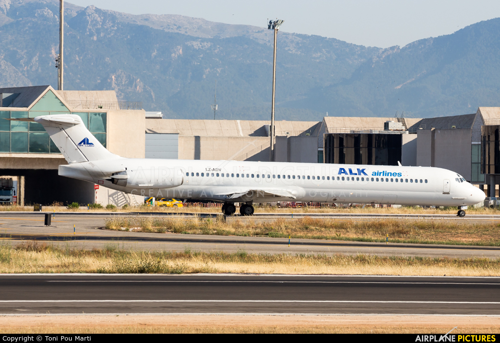 ALK Airlines LZ-ADV aircraft at Palma de Mallorca