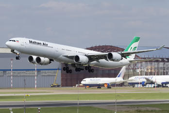 EP-MMF - Mahan Air Airbus A340-600