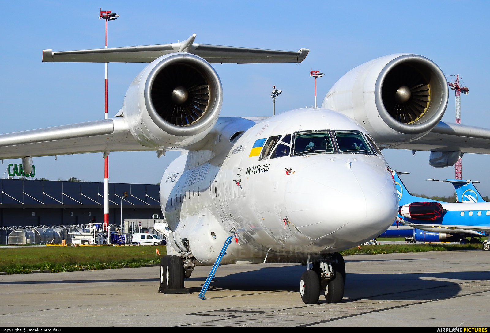 Motor Sich UR-74026 aircraft at Katowice - Pyrzowice