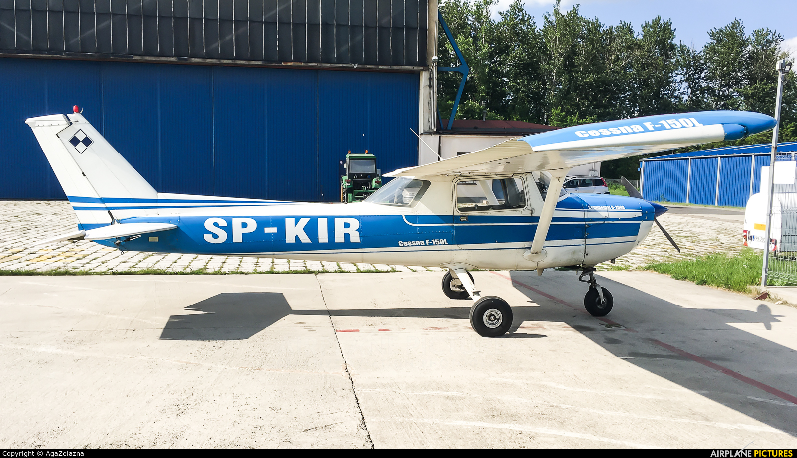 Private SP-KIR aircraft at Katowice Muchowiec