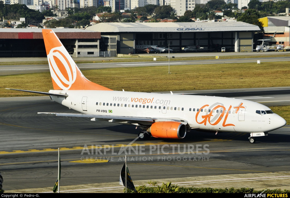 GOL Transportes Aéreos  PR-VBQ aircraft at São Paulo - Congonhas