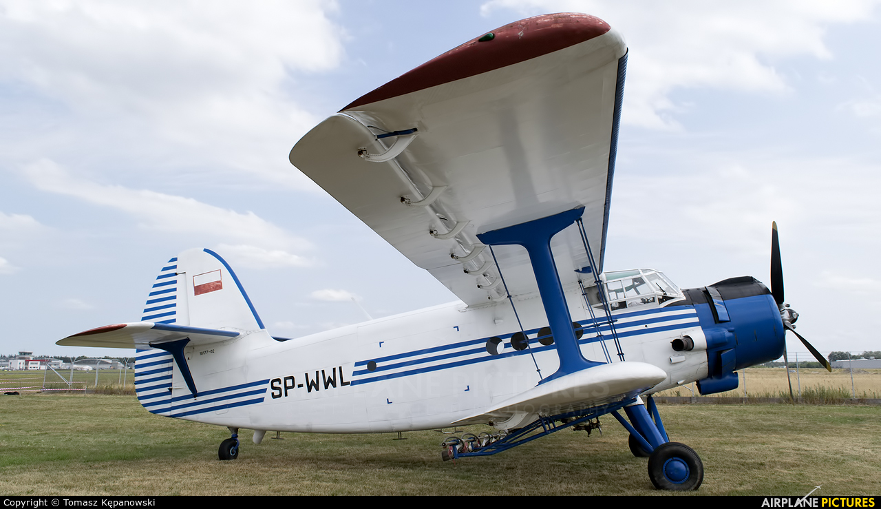 Private SP-WWL aircraft at Mielec