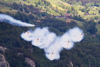 - - Switzerland - Air Force: PC-7 Team Pilatus PC-7 I & II