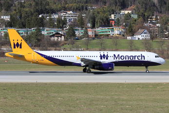 G-OZBL - Monarch Airlines Airbus A321