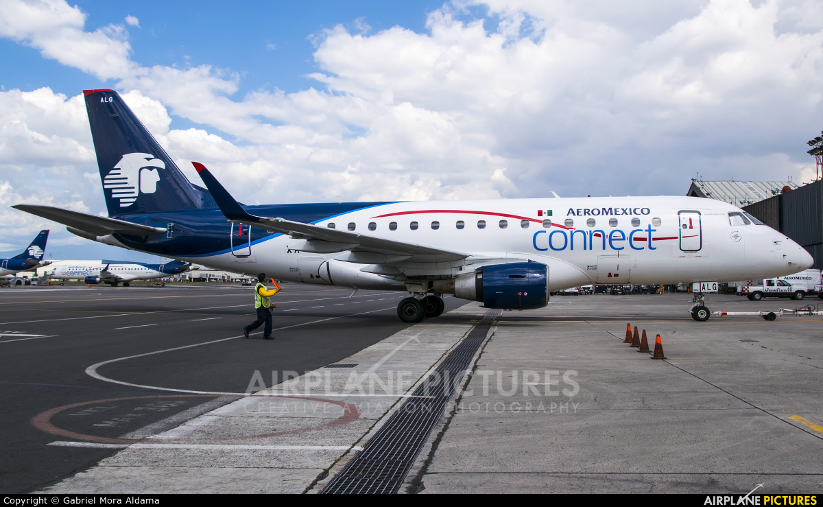 Aeromexico Connect XA-ALG aircraft at Mexico City - Licenciado Benito Juarez Intl