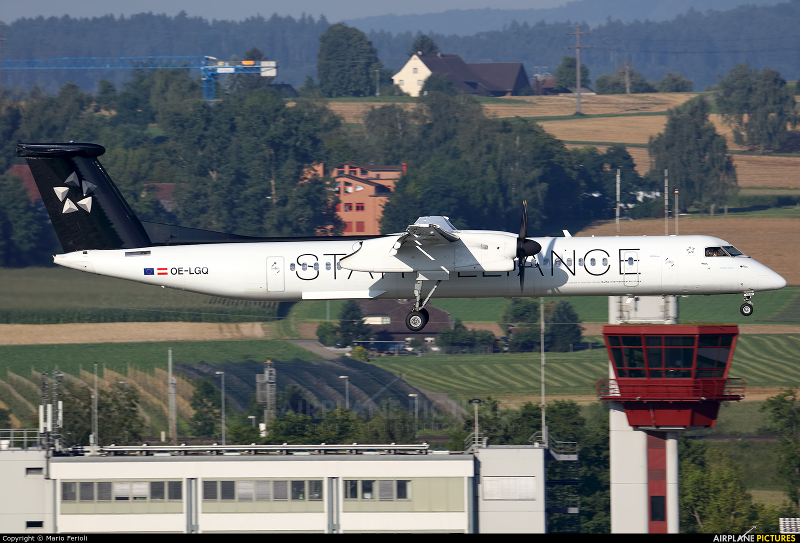 Austrian Airlines/Arrows/Tyrolean OE-LGQ aircraft at Zurich