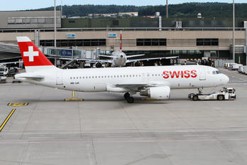 HB-IJK - Swiss Airbus A320