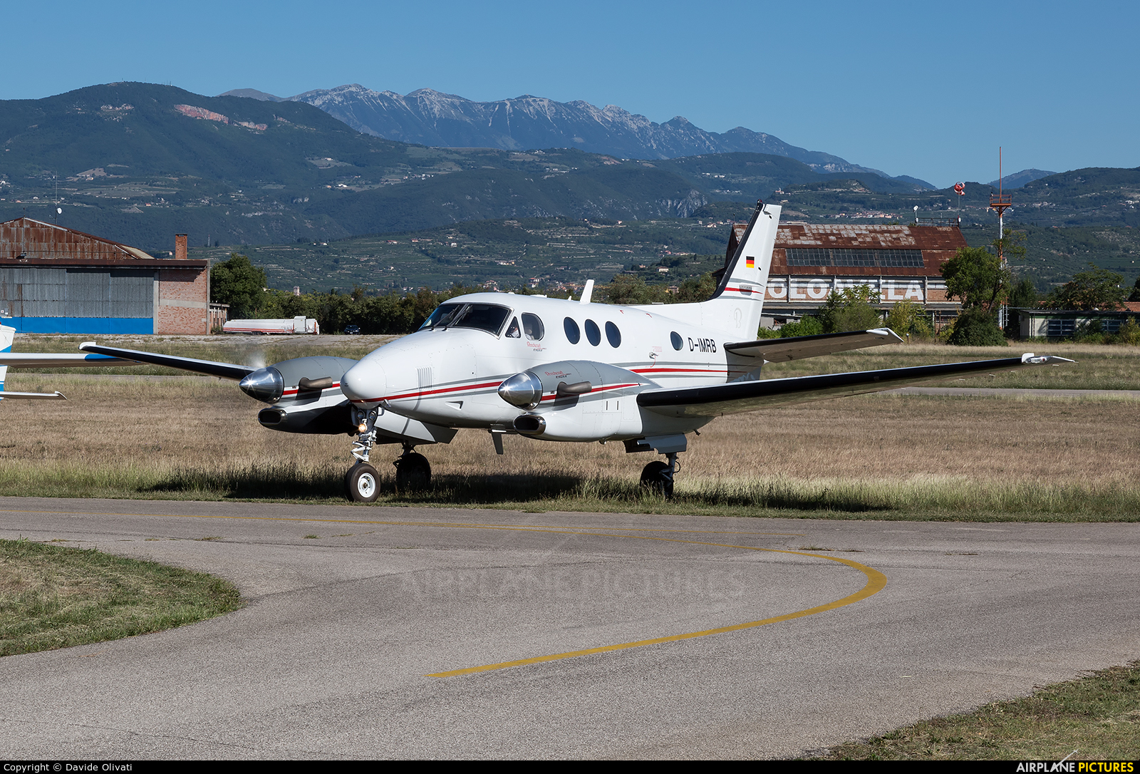 Private D-IMRB aircraft at Verona - Boscomantico