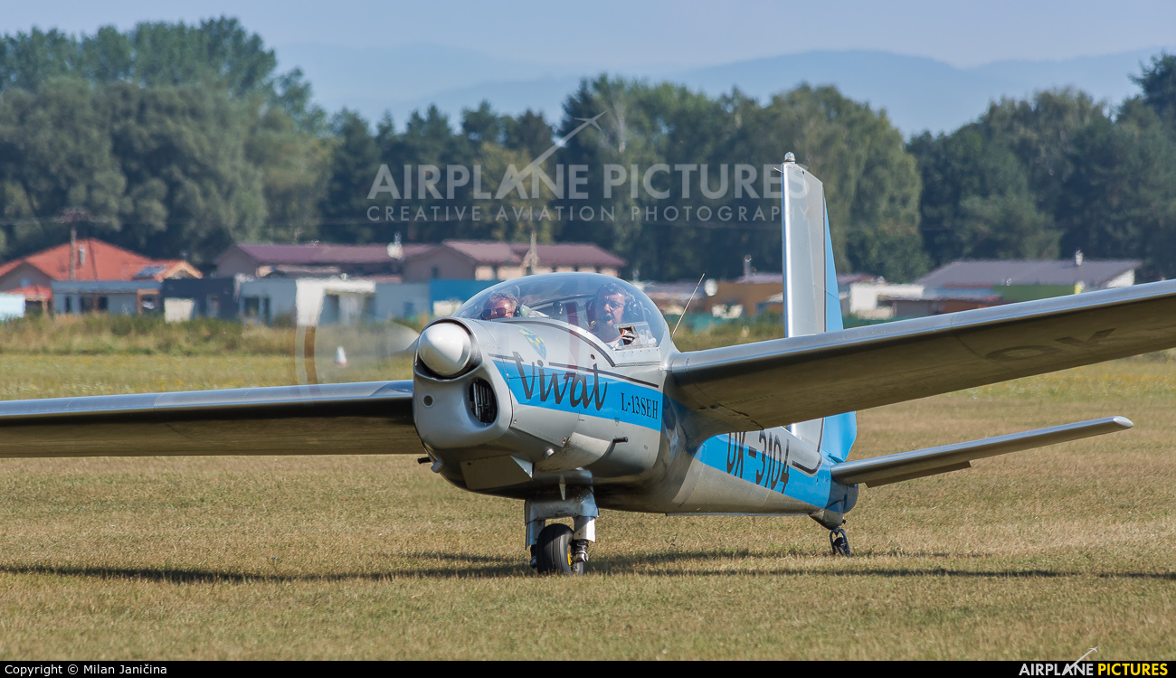 Private OK-3104 aircraft at Prievidza
