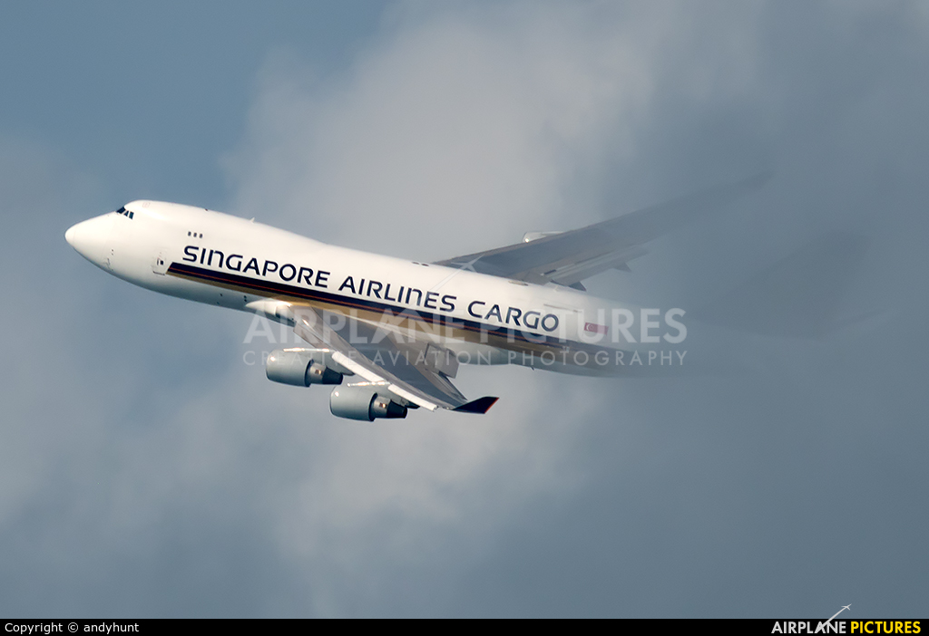 Singapore Airlines Cargo 9V-SFK aircraft at Singapore - Changi