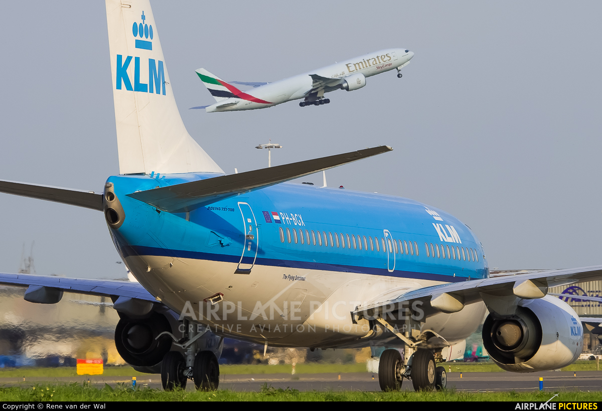 KLM PH-BGX aircraft at Amsterdam - Schiphol