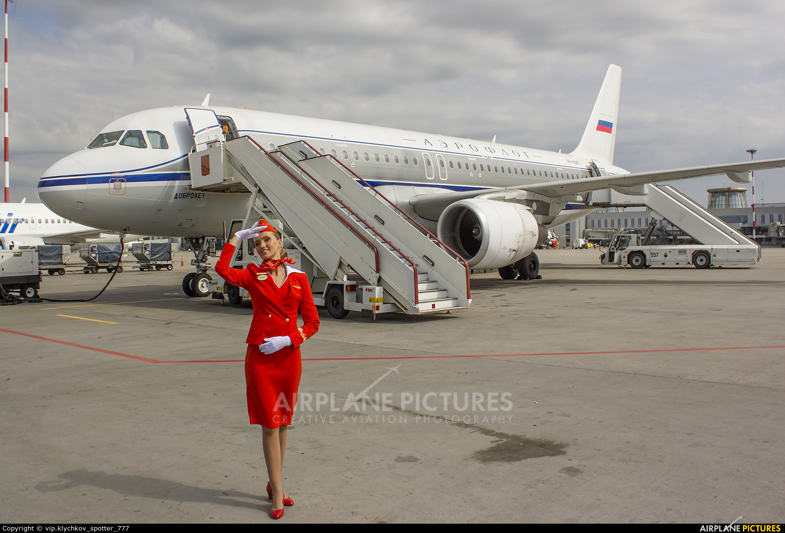Aeroflot VP-BNT aircraft at St. Petersburg - Pulkovo