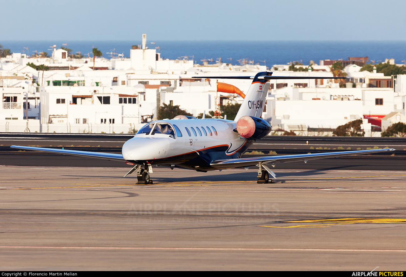Private OY-JSW aircraft at Lanzarote - Arrecife
