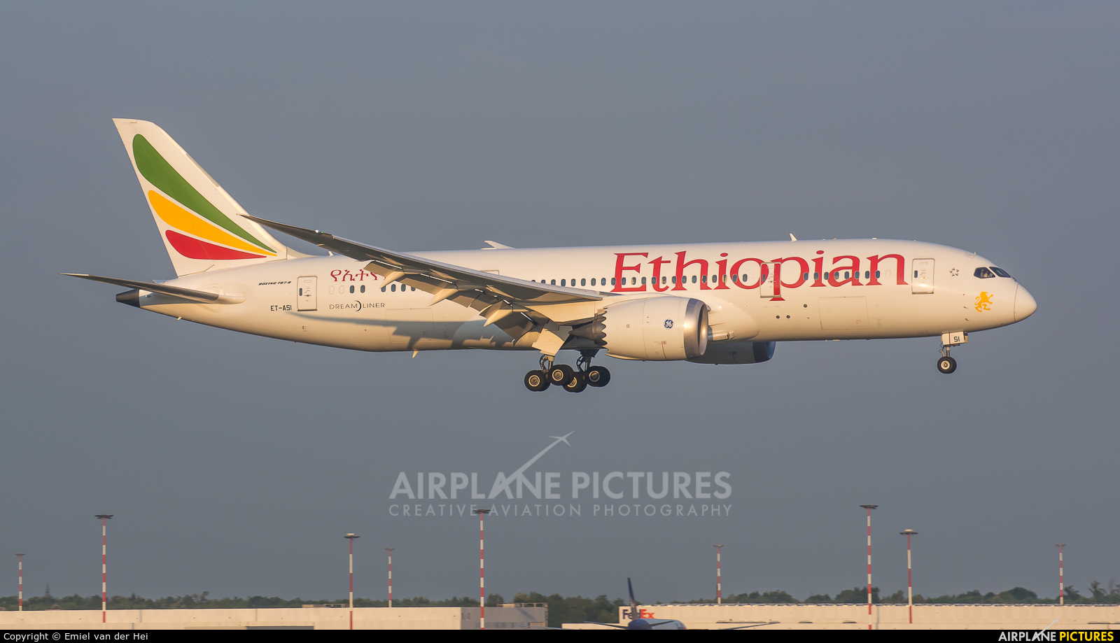 Ethiopian Airlines ET-ASI aircraft at Milan - Malpensa