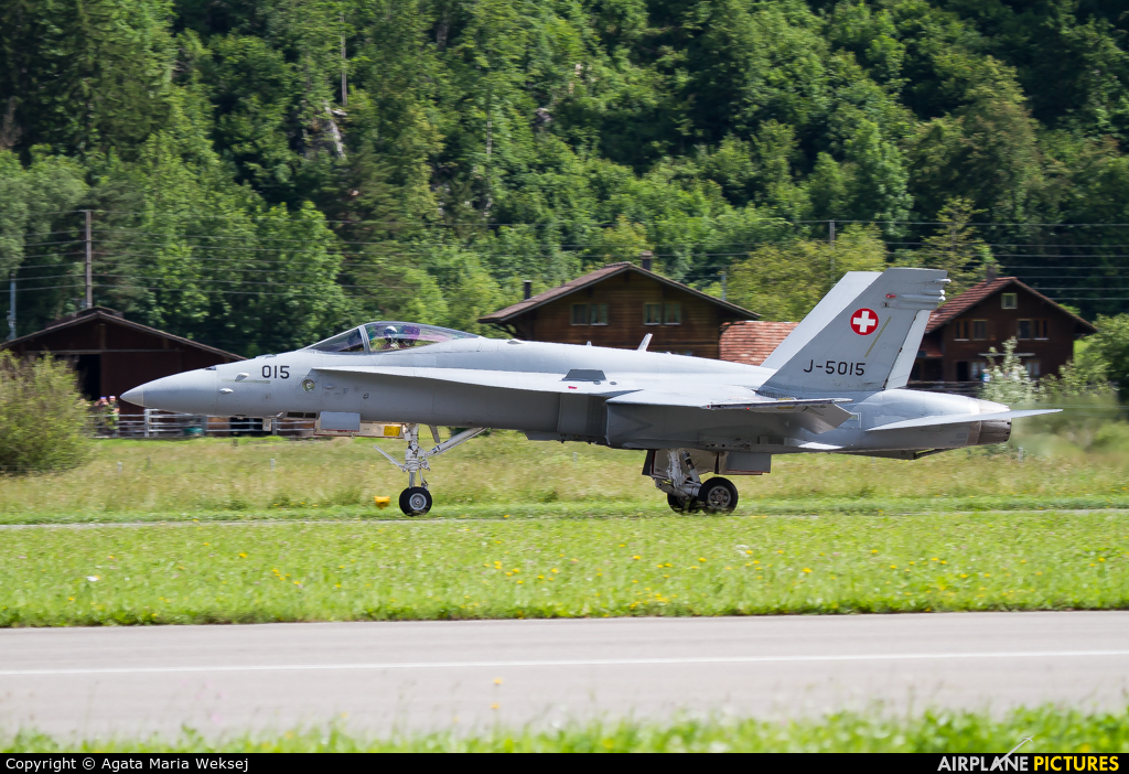 Switzerland - Air Force J-5015 aircraft at Meiringen