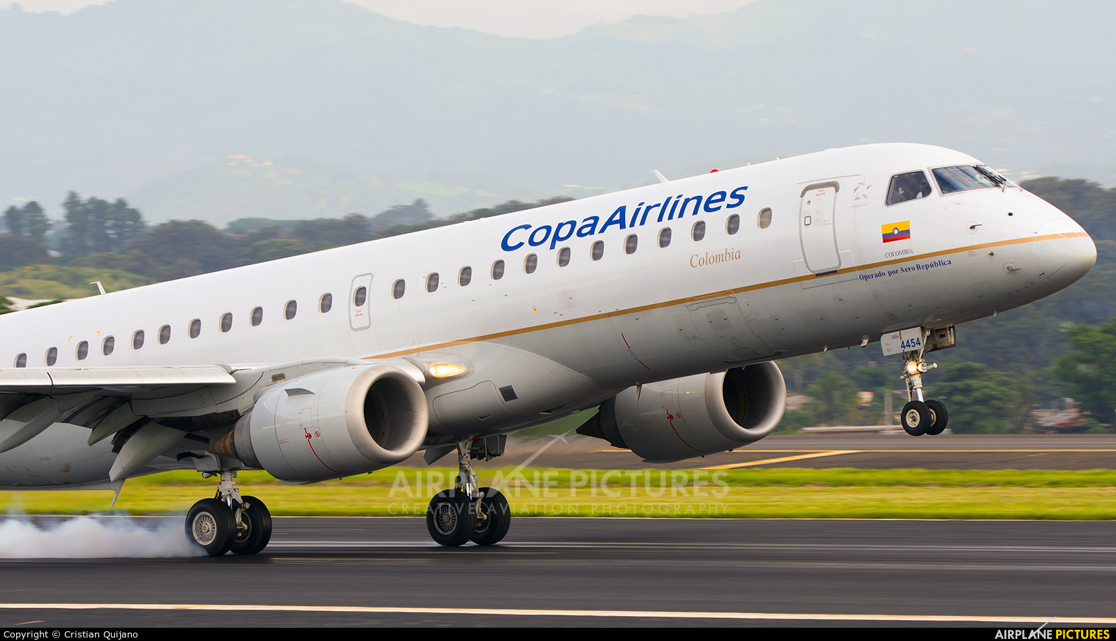 Copa Airlines Colombia HK-4454 aircraft at San Jose - Juan Santamaría Intl