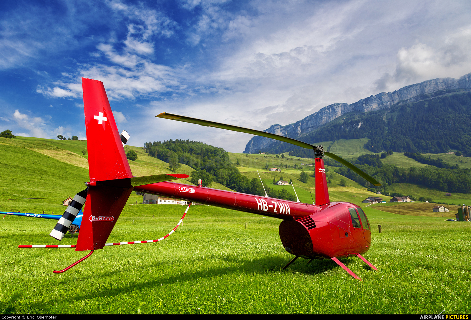 Helialpin HB-ZWN aircraft at Off Airport - Swiss Alps