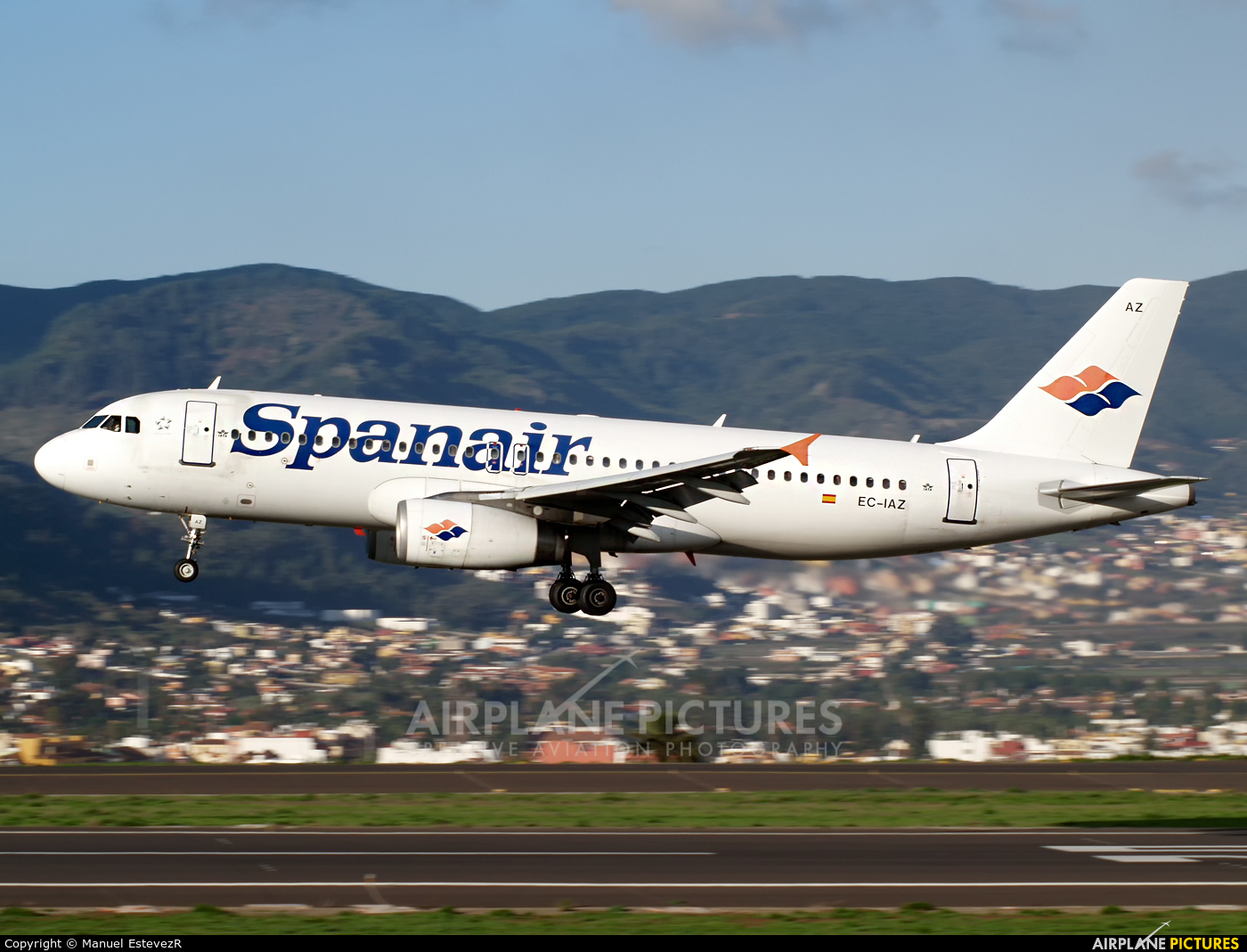 Spanair EC-IAZ aircraft at Tenerife Norte - Los Rodeos