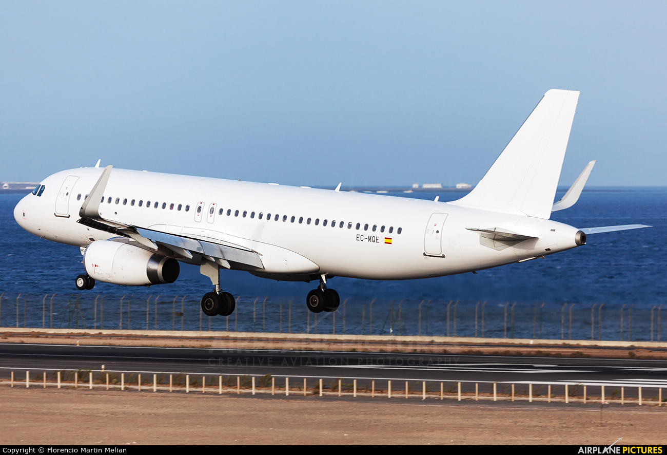 Vueling Airlines EC-MQE aircraft at Lanzarote - Arrecife