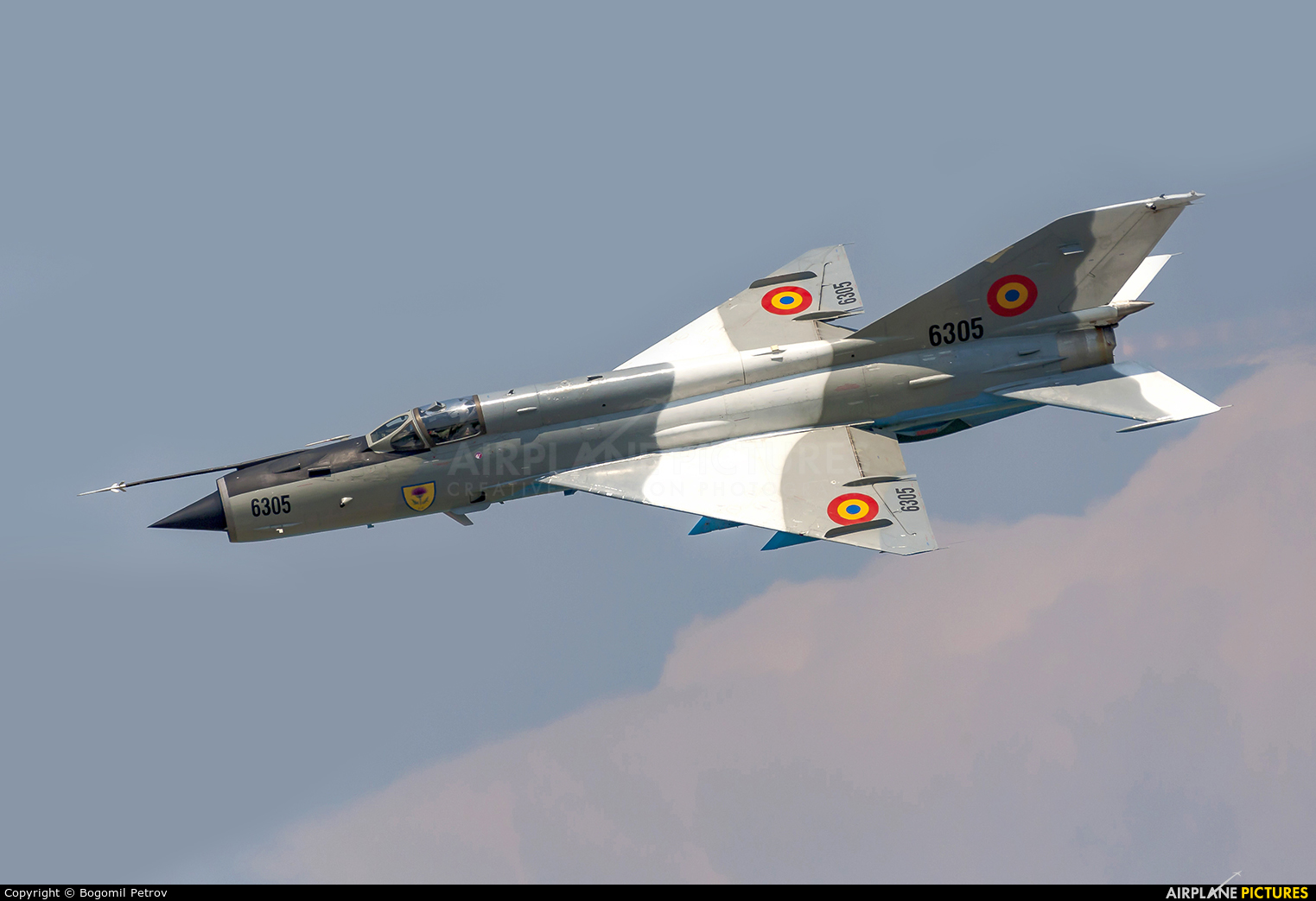 Romania - Air Force 6305 aircraft at Bucharest - Aurel Vlaicu Intl