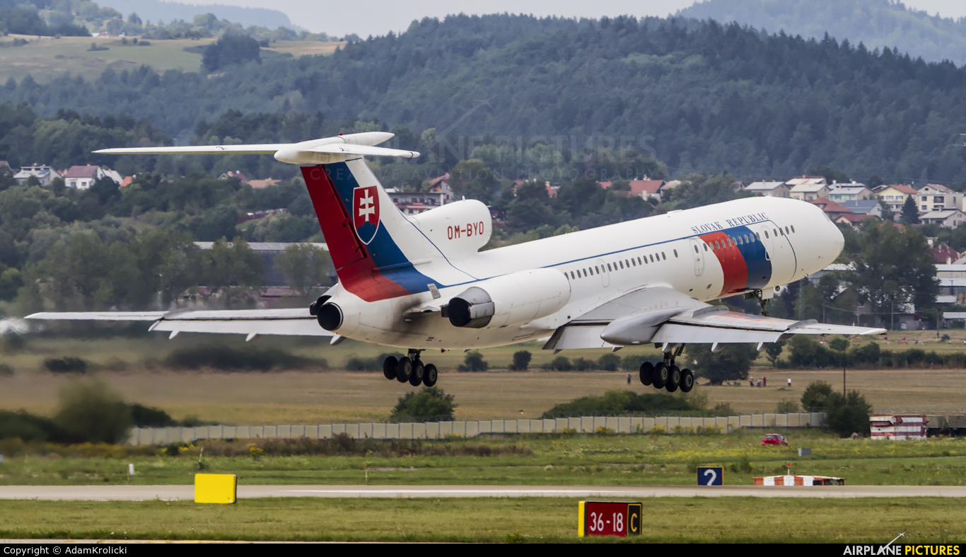Slovakia - Government OM-BYO aircraft at Sliač