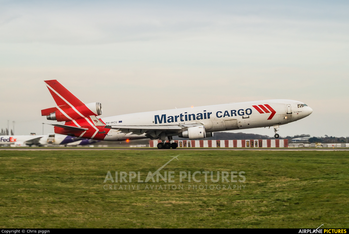 Martinair Cargo PH-MCU aircraft at London - Stansted
