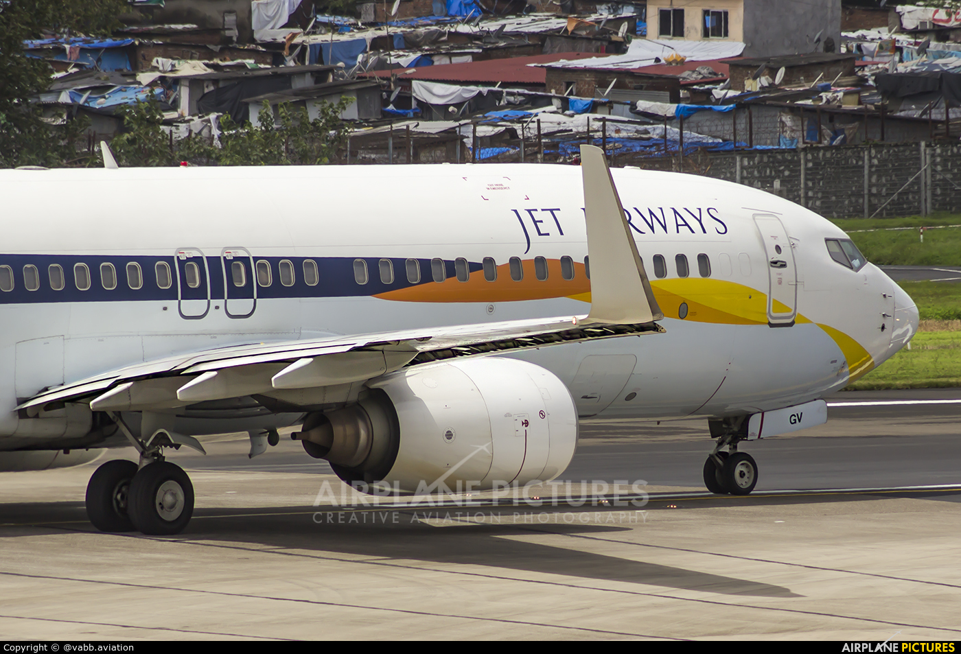 Jet Airways VT-JGV aircraft at Mumbai - Chhatrapati Shivaji Intl