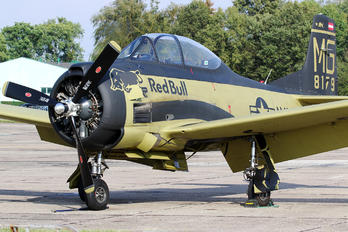 OE-ESA - Red Bull North American T-28B Trojan