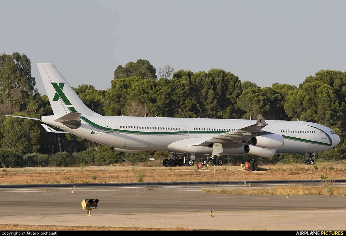 AIR X Charter 9H-BIG aircraft at Valencia