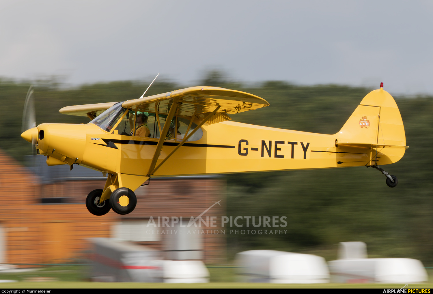 Private G-NETY aircraft at St Hubert