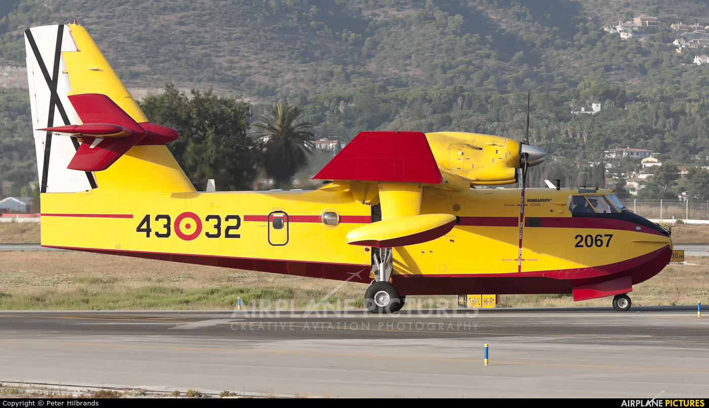 Spain - Air Force UD.14-02 aircraft at Málaga